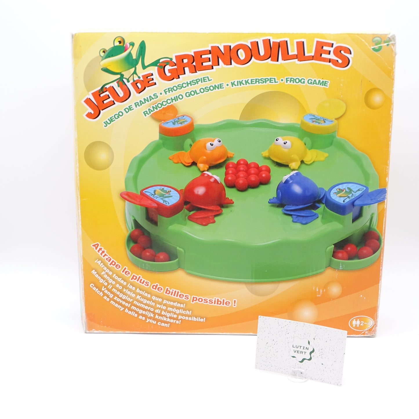 Jeu de grenouilles LGRI - Dès 3 ans | Ref 14865
