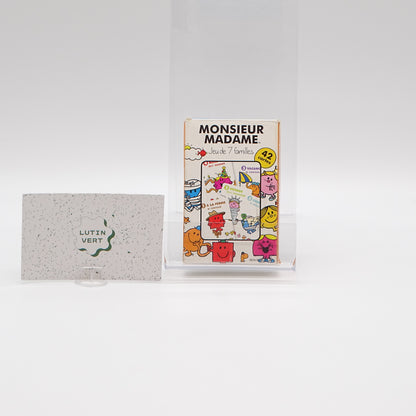 Jeu de 7 familles Monsieur Madame FRANCE CARTES - Dès 4 ans | Ref 14876
