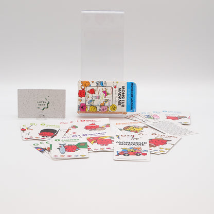 Jeu de 7 familles Monsieur Madame FRANCE CARTES - Dès 4 ans | Ref 14876