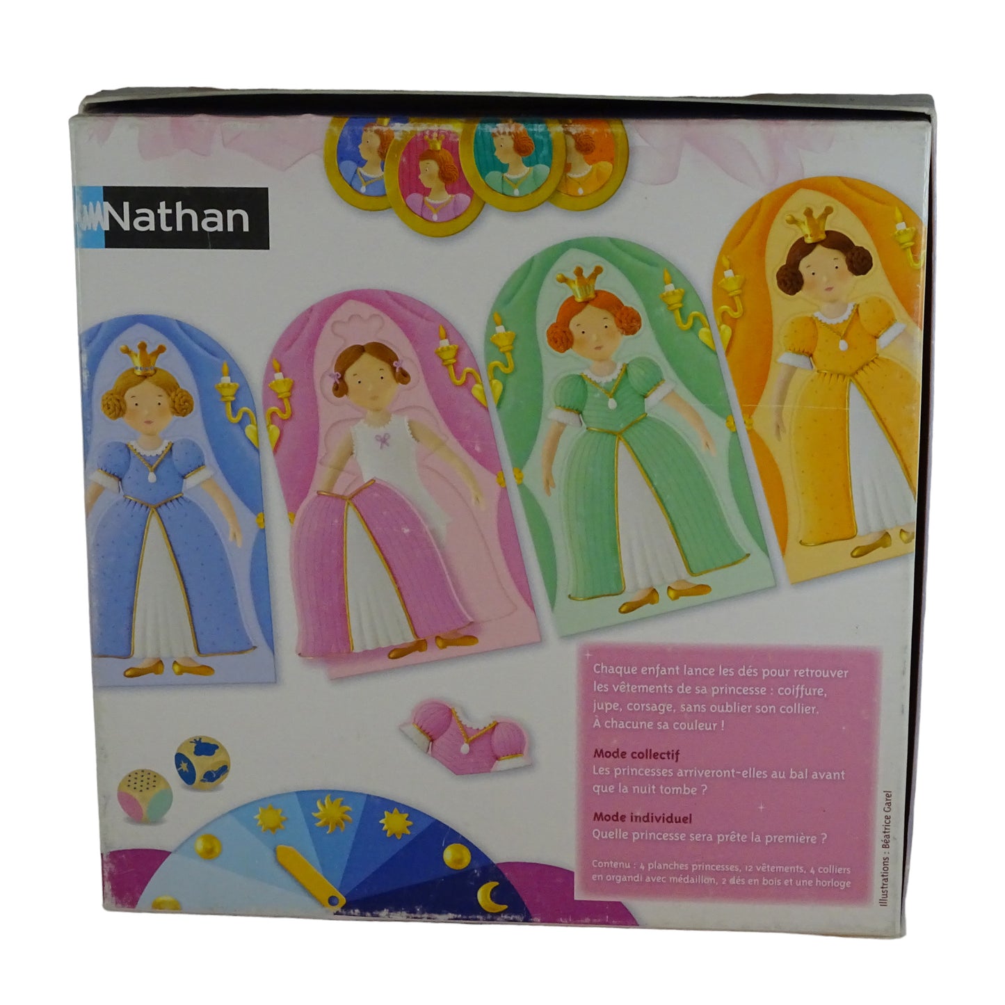 Le jeu des petites Princesses. d'occasion NATHAN - Dès 3 ans | Lutin Vert
