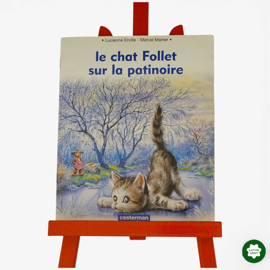 Le Chat Follet sur la Patinoire d'occasion CASTERMAN - Dès 3 ans | Ref 10833