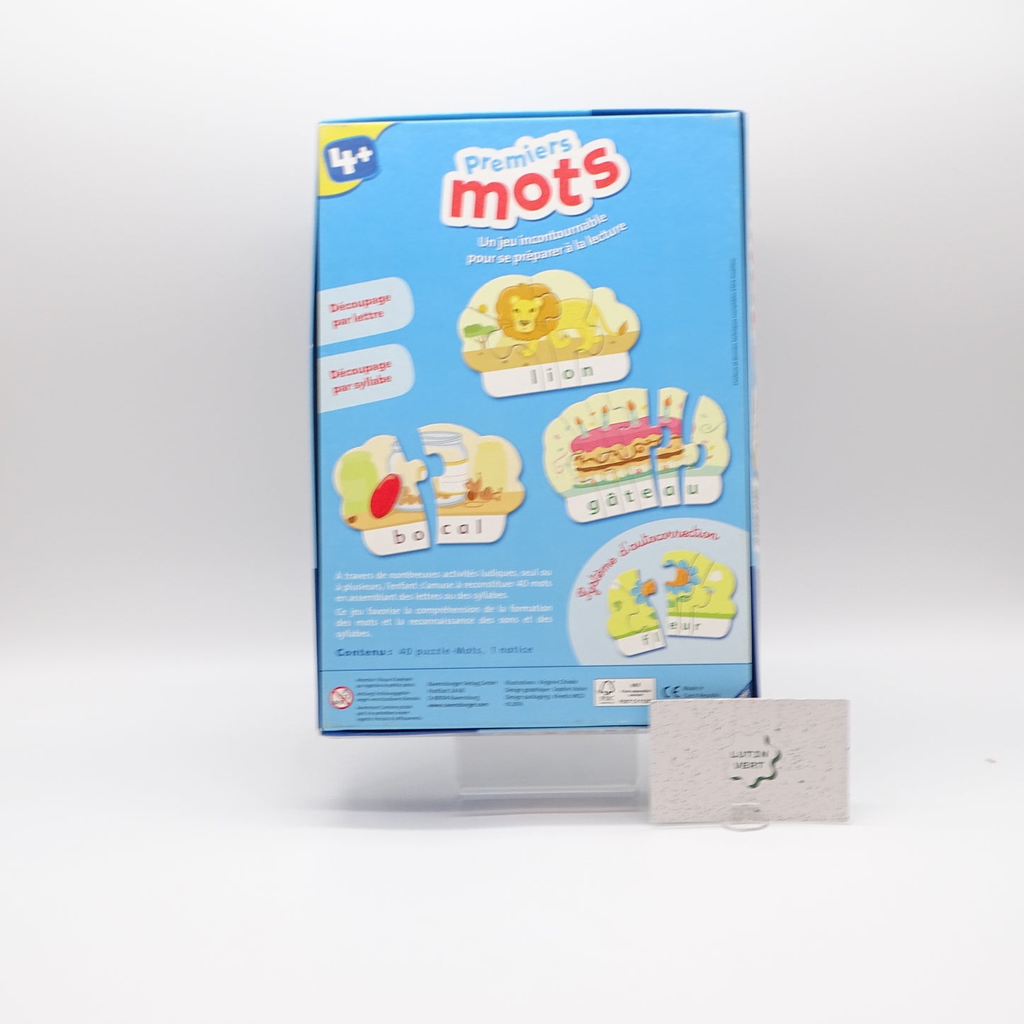 Premiers mots RAVENSBURGER - Dès 4 ans | Ref 14891