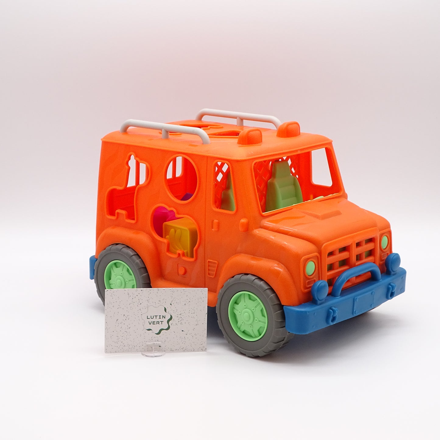 Jeep Safari orange boite à forme WONDER WHEELS - Dès 12 mois | Ref 14890