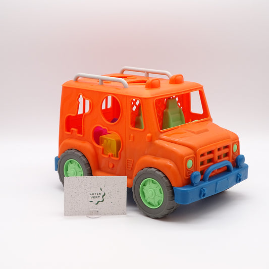 Jeep Safari orange boite à forme WONDER WHEELS - Dès 12 mois | Ref 14890