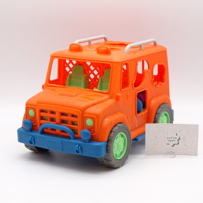 Jeep Safari orange boite à forme WONDER WHEELS - Dès 12 mois | Ref 14890