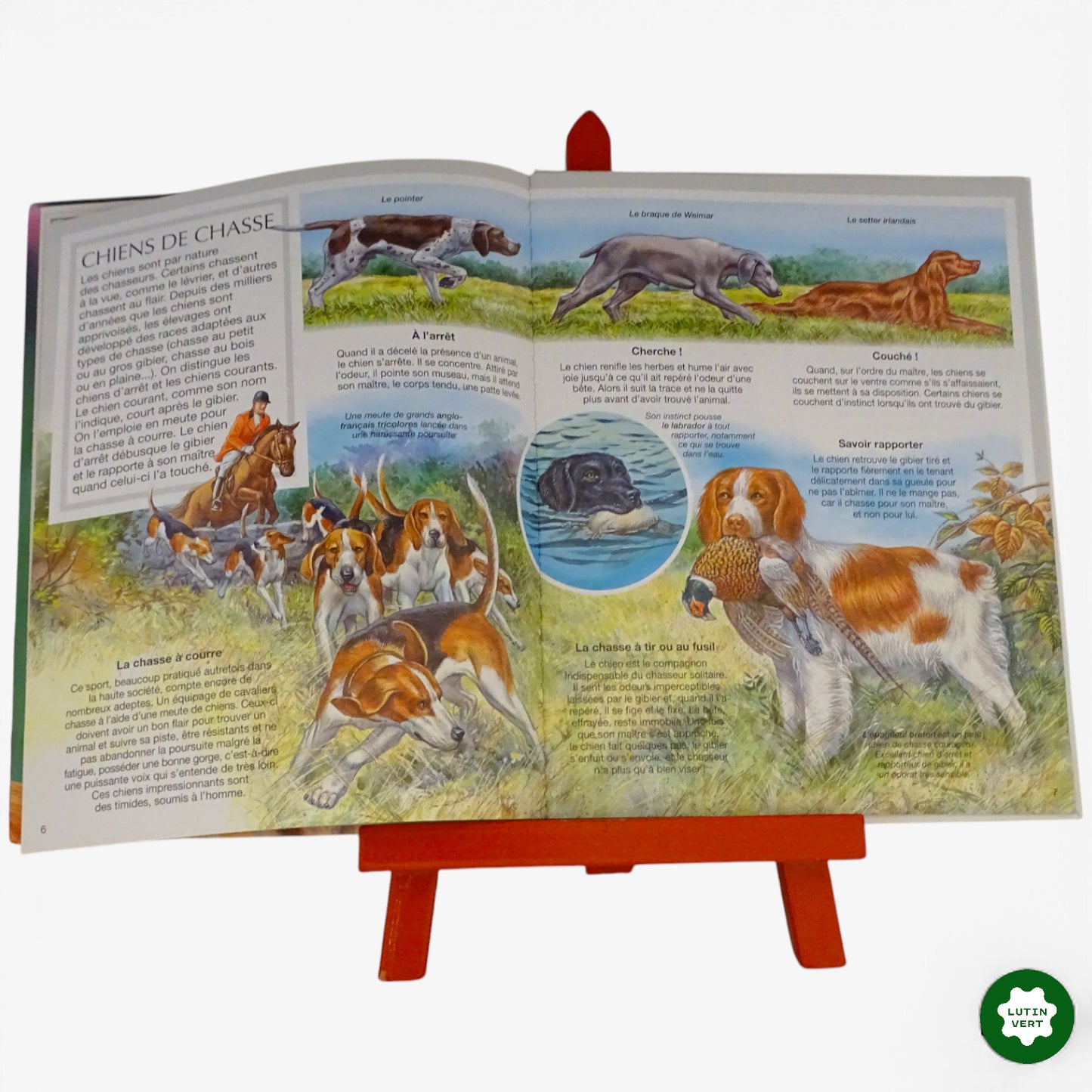 Les Chiens L’imagerie Animal d'occasion FLEURUS - Dès 6 ans | Ref 10839