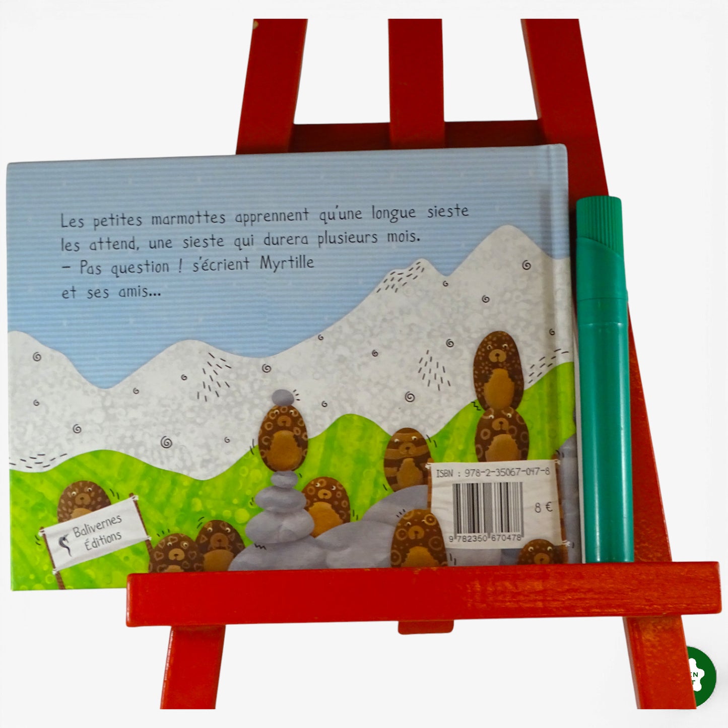 Jour de Grève chez les Marmottes d'occasion BALIVERNES EDITIONS - Dès 3 ans | Ref 10846