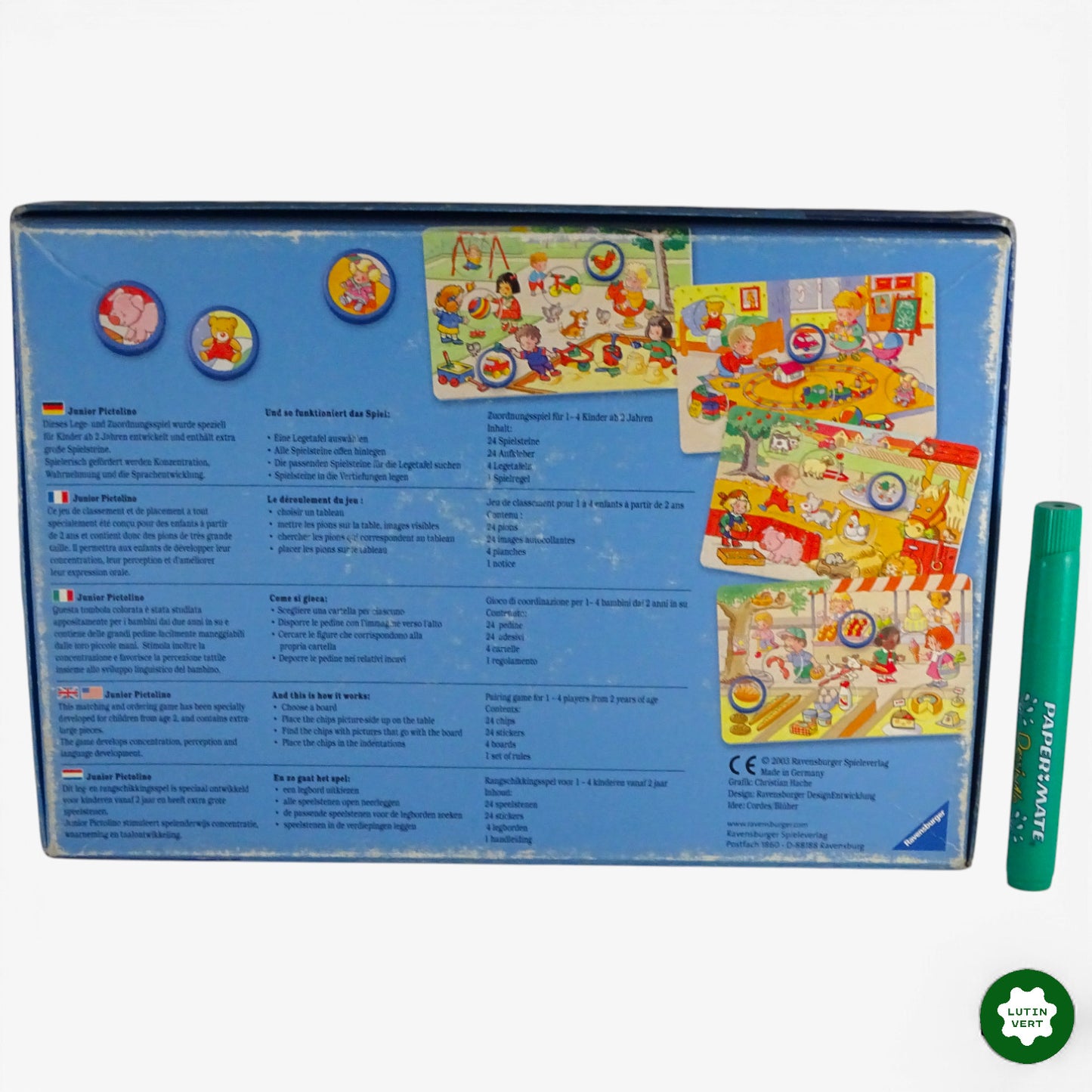 Junior Pictolino d'occasion RAVENSBURGER - Dès 2 ans | Ref 10902