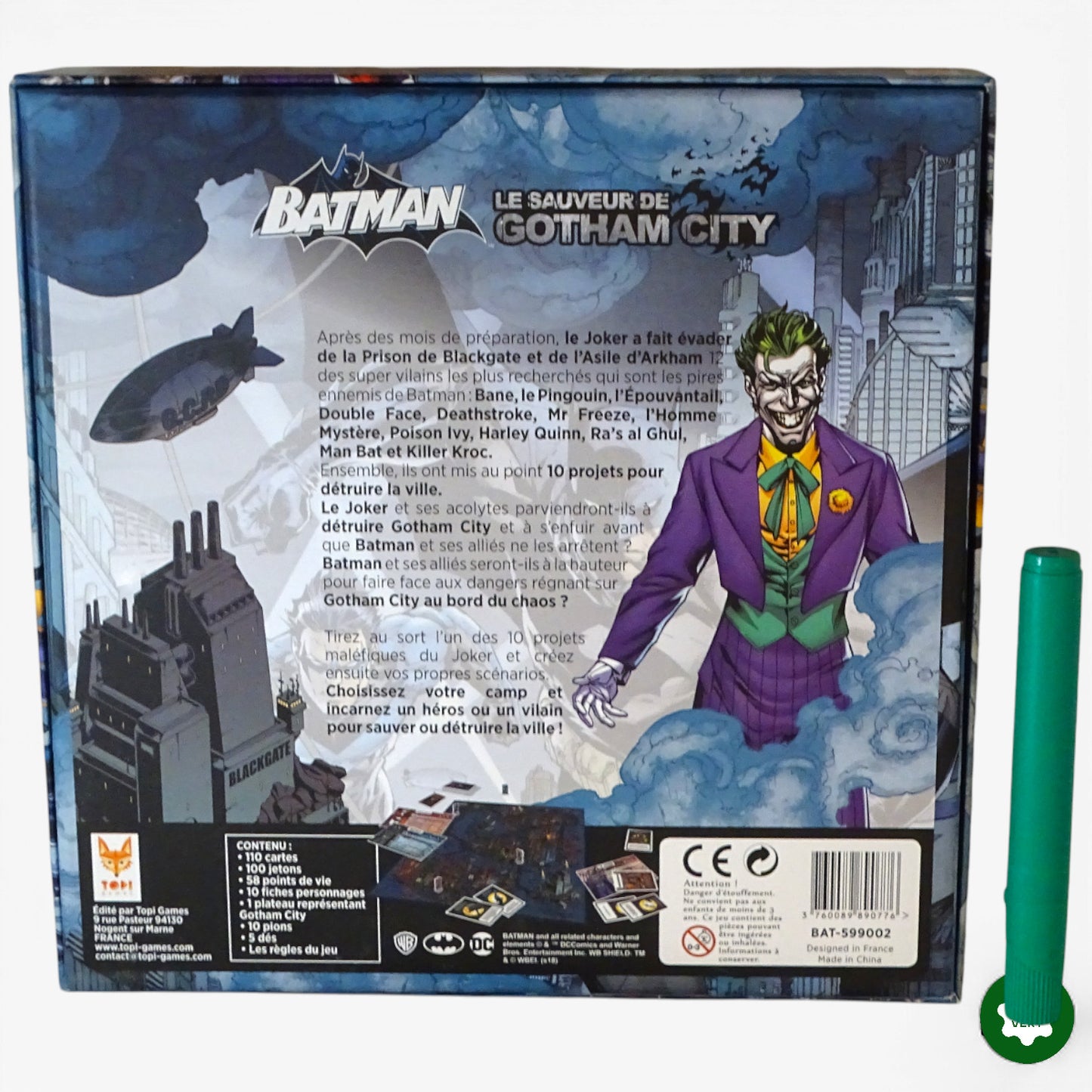 Batman « Le sauveur de Gotham City » d'occasion TOPI GAMES - Dès 8 ans | Ref 10943