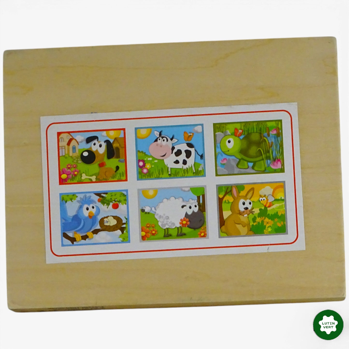 Puzzle cubes animaux d'occasion ROLDAN - Dès 3 ans | Ref 10949