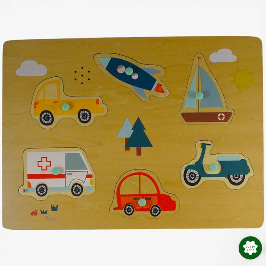 Puzzle en bois sonore d'occasion HEMA - Dès 3 ans | Ref 10938