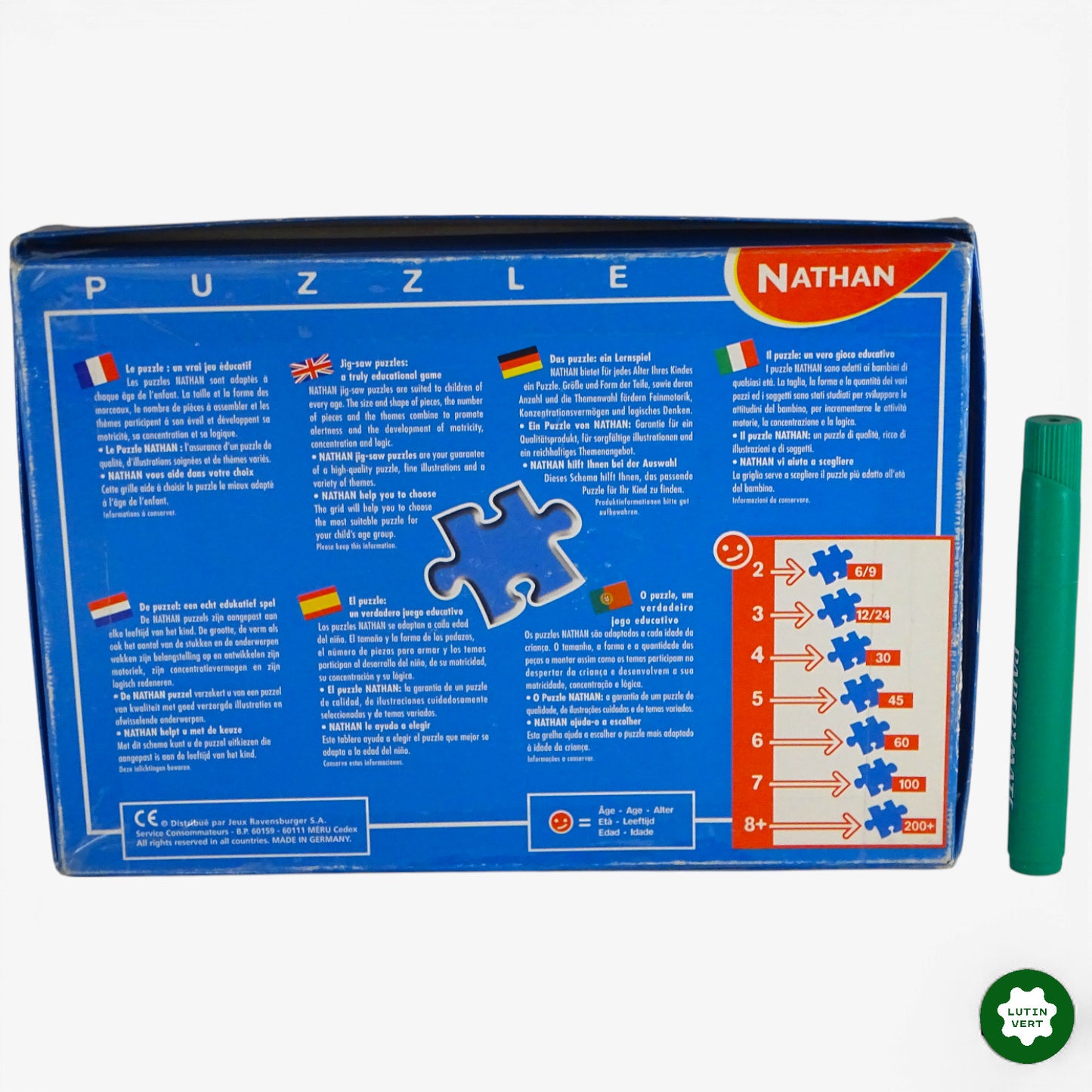 Puzzle « Bob & Scott » d'occasion NATHAN - Dès 5 ans | Ref 10942