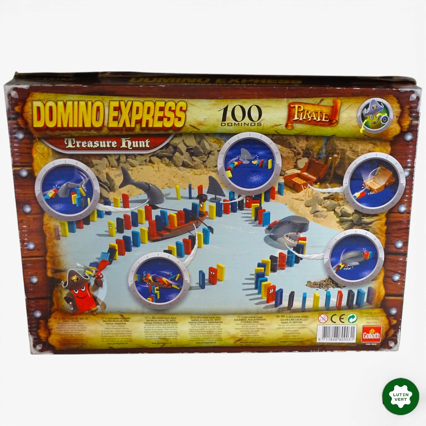 Domino expresse « Pirate »  d'occasion GOLIATH - Dès 6 ans | Ref 10964