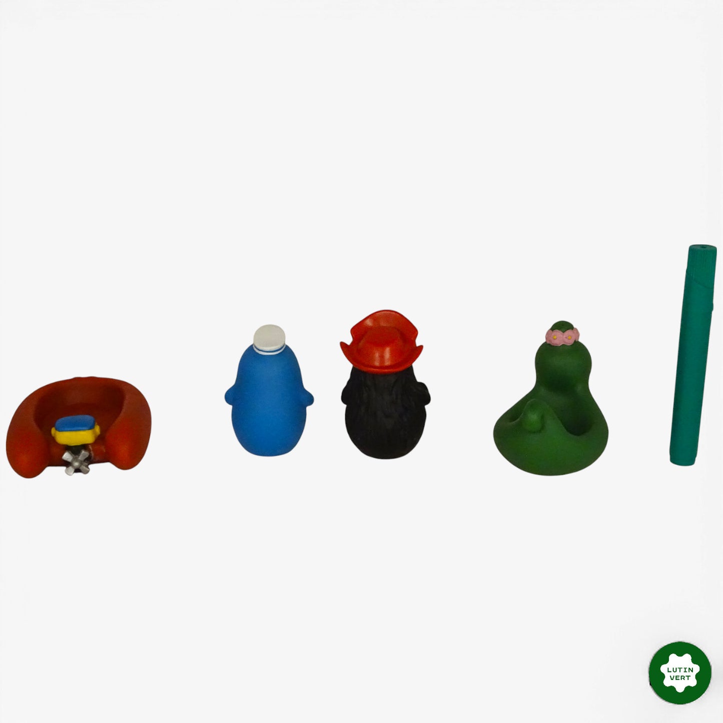 4 Barbapapa de bain d'occasion PLASTOY - Dès 2 ans | Ref 10968