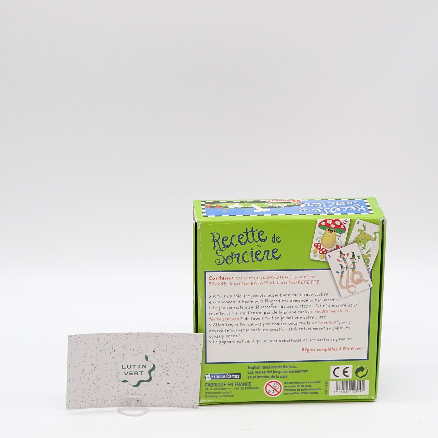 Recette de Sorcière FRANCE CARTES - Dès 6 ans | Ref 14926