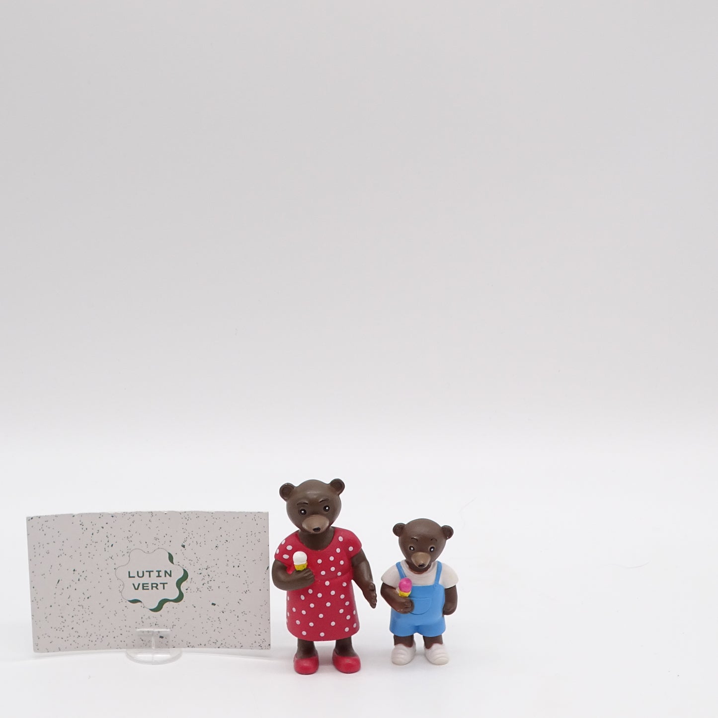 2 figurines petit ours brun et sa maman BAYARD JEUNESSE - Dès 3 ans | Ref 14928