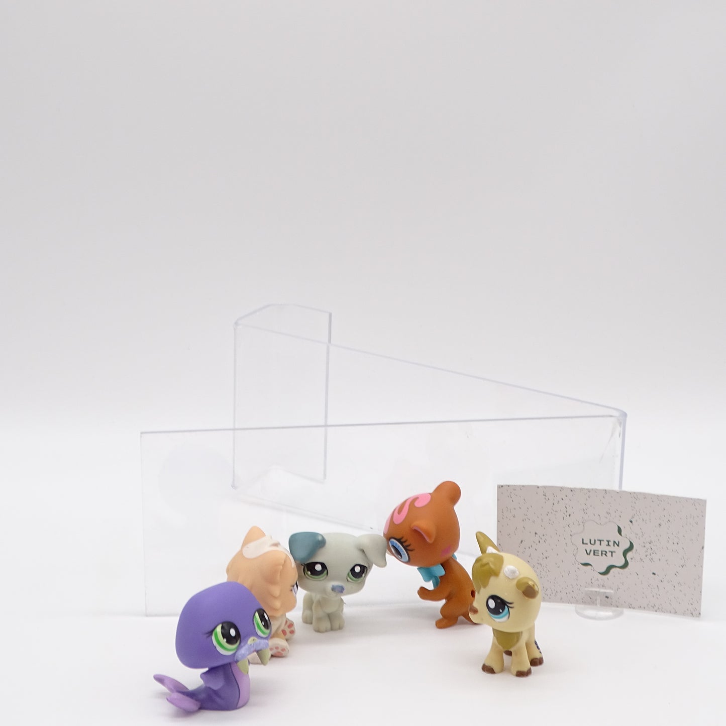 Lot de 5 Pet Shop Animaux HASBRO - Dès 4 ans | Ref 14924