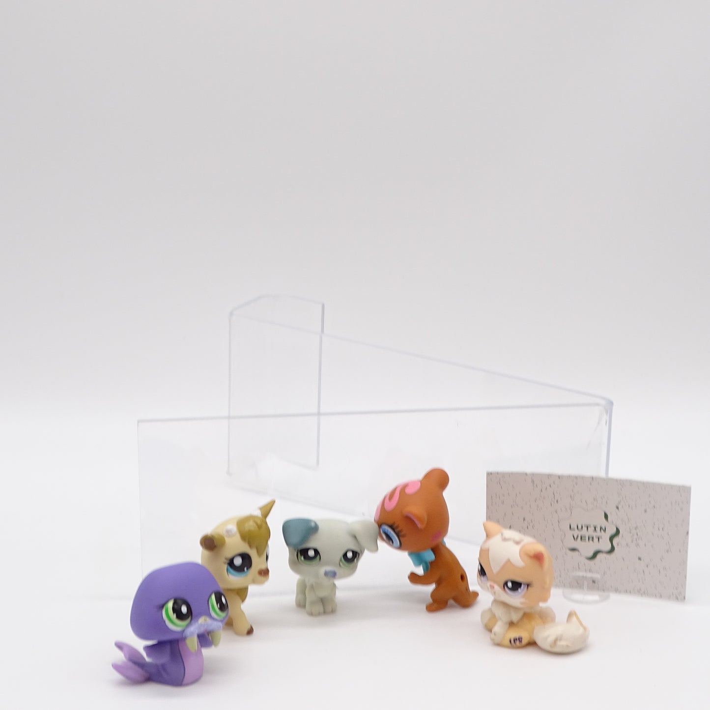Lot de 5 Pet Shop Animaux HASBRO - Dès 4 ans | Ref 14924