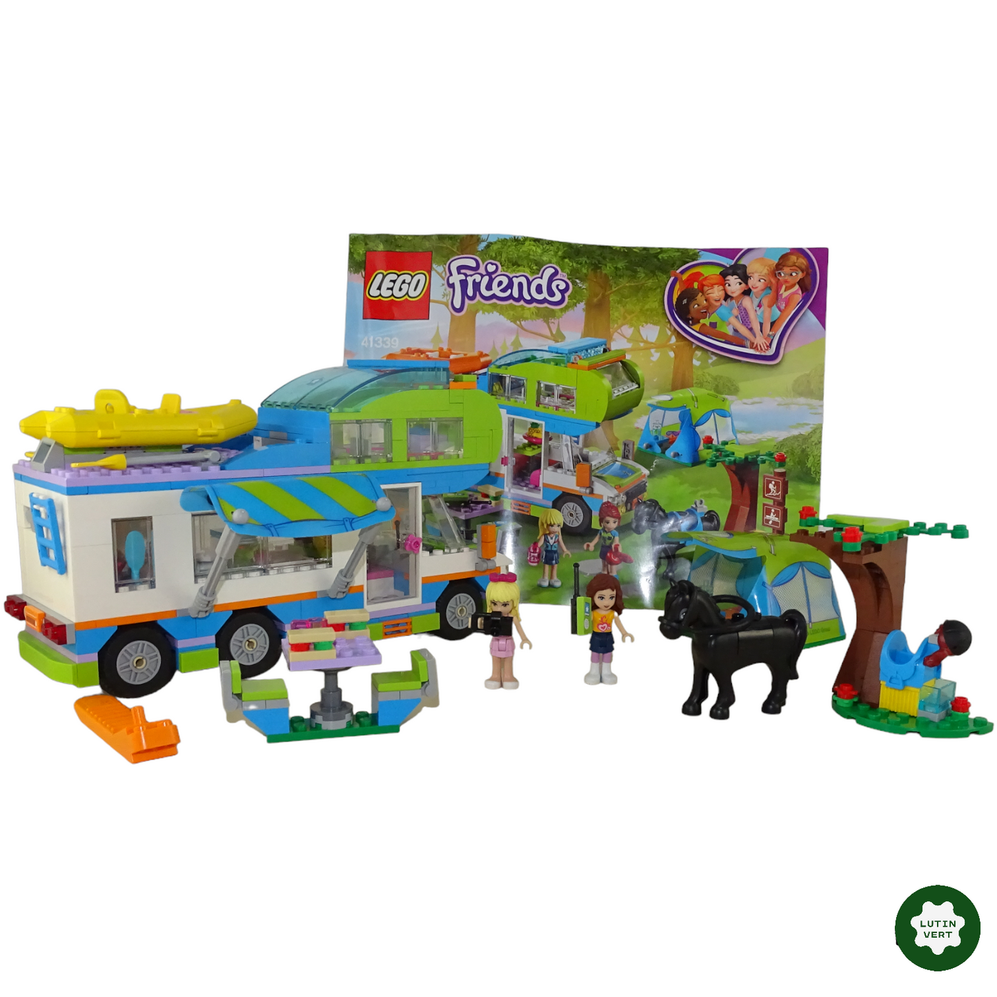 Le camping-car de Mia 41339 d'occasion LEGO FRIENDS - Dès 6 ans | Lutin Vert