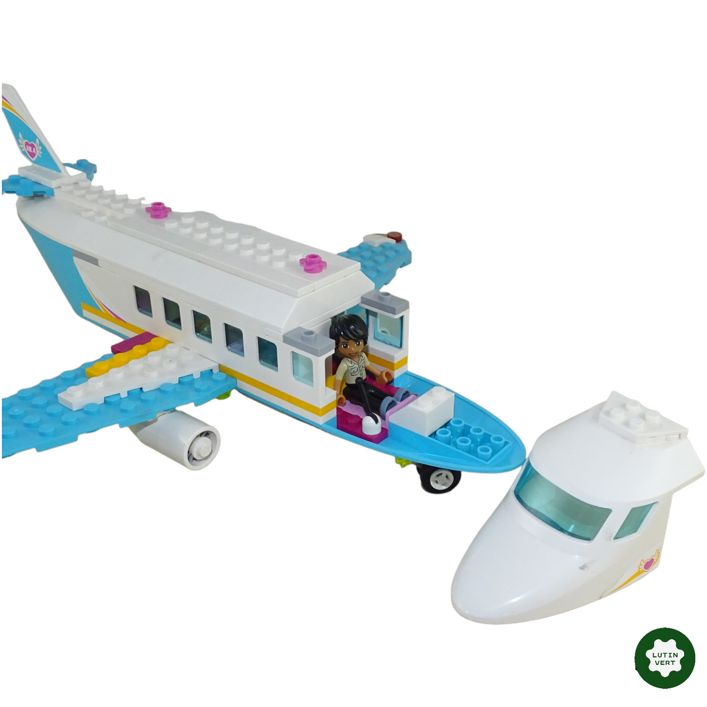 L'avion privé de Heartlake City 41100 d'occasion LEGO FRIENDS - Dès 7 ans | Lutin Vert