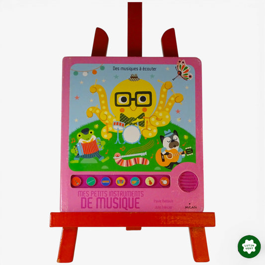 Livre+musique  à écouter « mes petits instruments de musique » d'occasion MILAN  - Dès 6 ans | Ref 11010