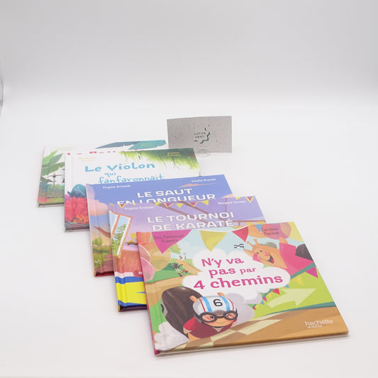 Lot 5 livres d’histoires différentes  HACHETTE - Dès 5 ans | Ref 14978