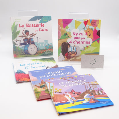 Lot 5 livres d’histoires différentes  HACHETTE - Dès 5 ans | Ref 14978