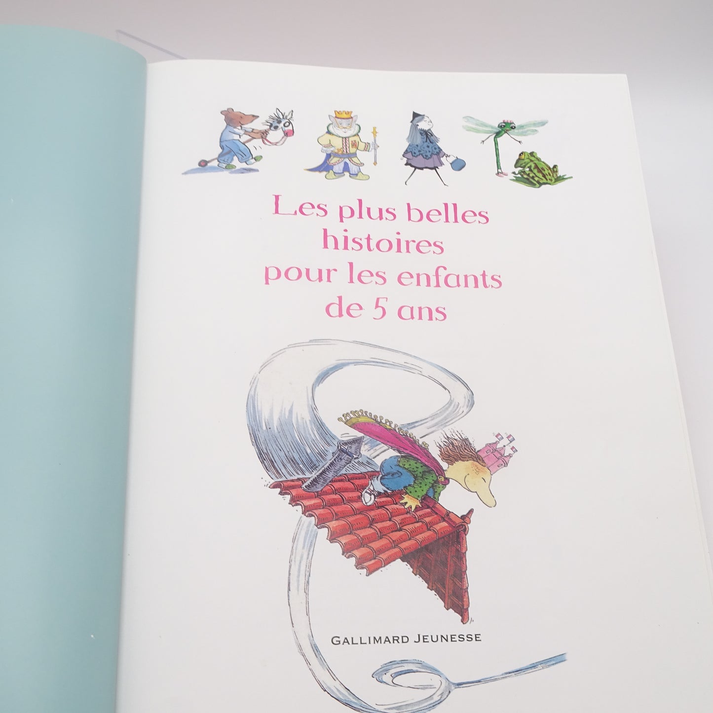 Les plus belles histoires pour les enfants de 5 ans  GALLIMARD JEUNESSE - Dès 5 ans | Ref 14983