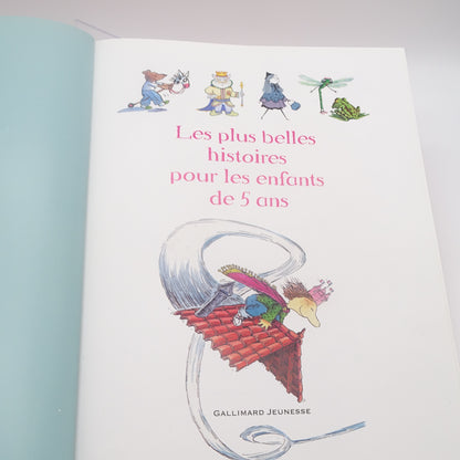Les plus belles histoires pour les enfants de 5 ans  GALLIMARD JEUNESSE - Dès 5 ans | Ref 14983