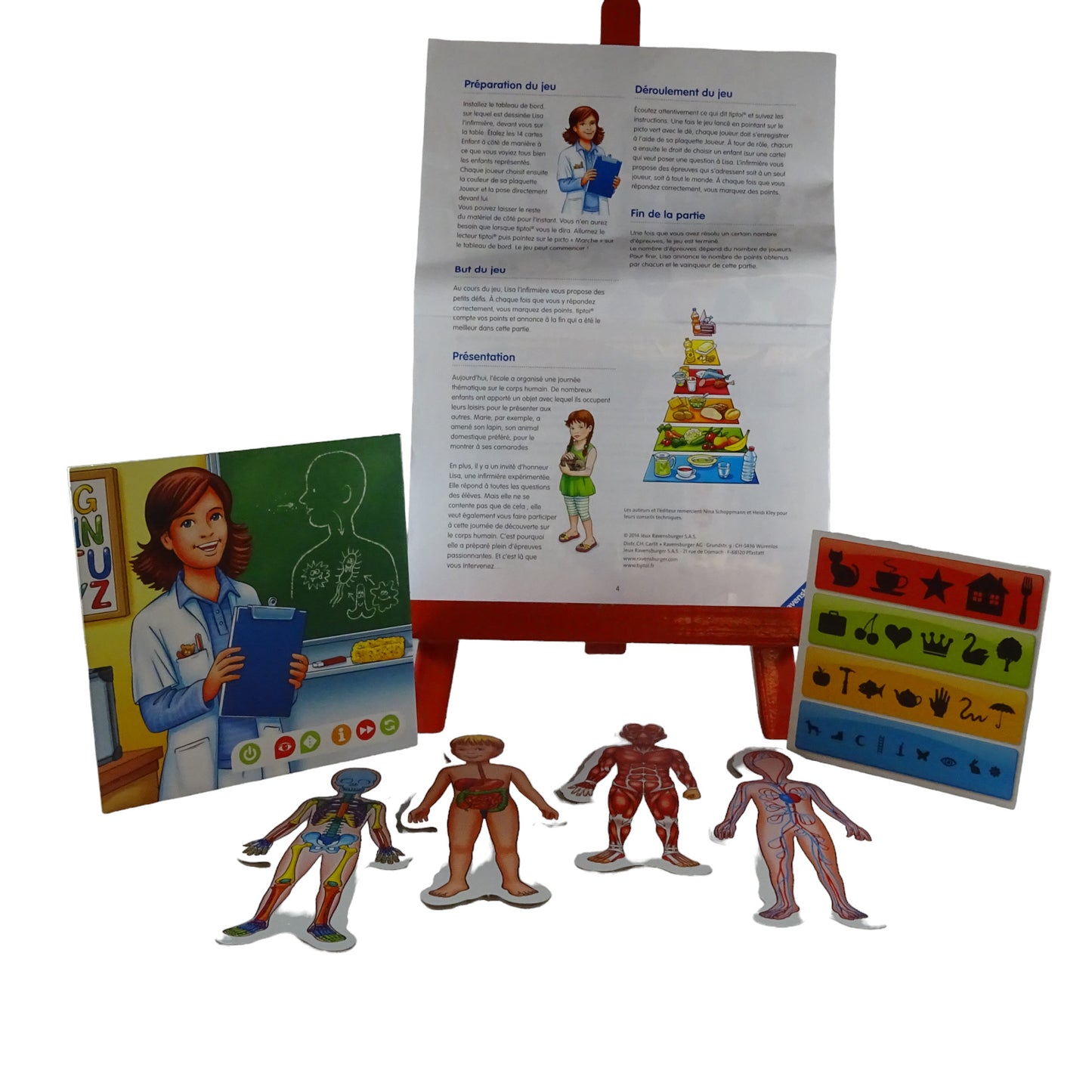 A la découverte du corps humain d'occasion RAVENSBURGER - Dès 4 ans | Lutin Vert
