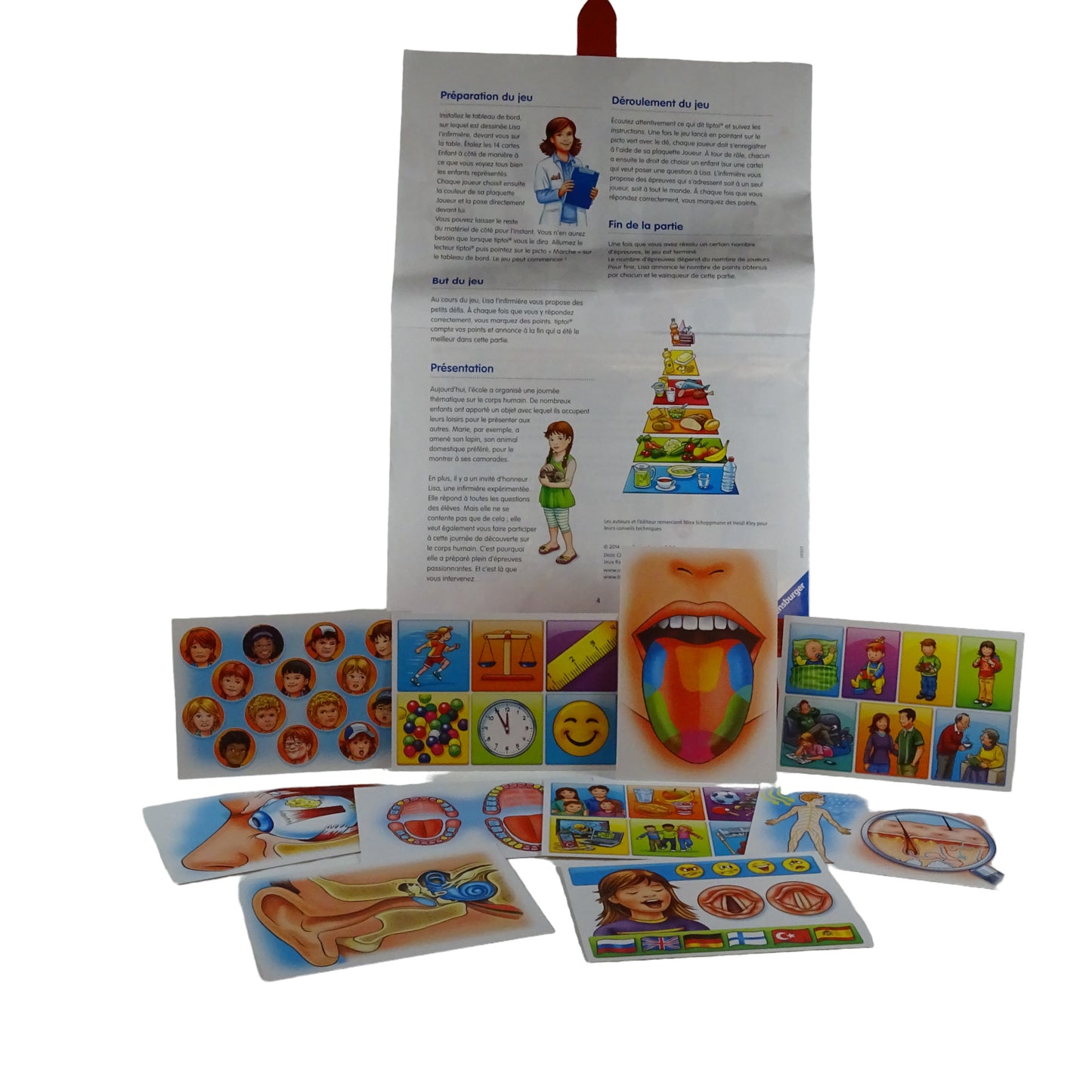 A la découverte du corps humain d'occasion RAVENSBURGER - Dès 4 ans | Lutin Vert
