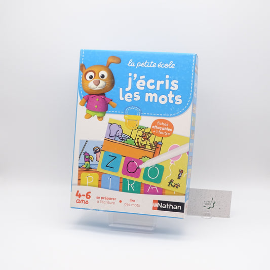 J’écris les mots  NATHAN - Dès 4 ans | Ref 14987