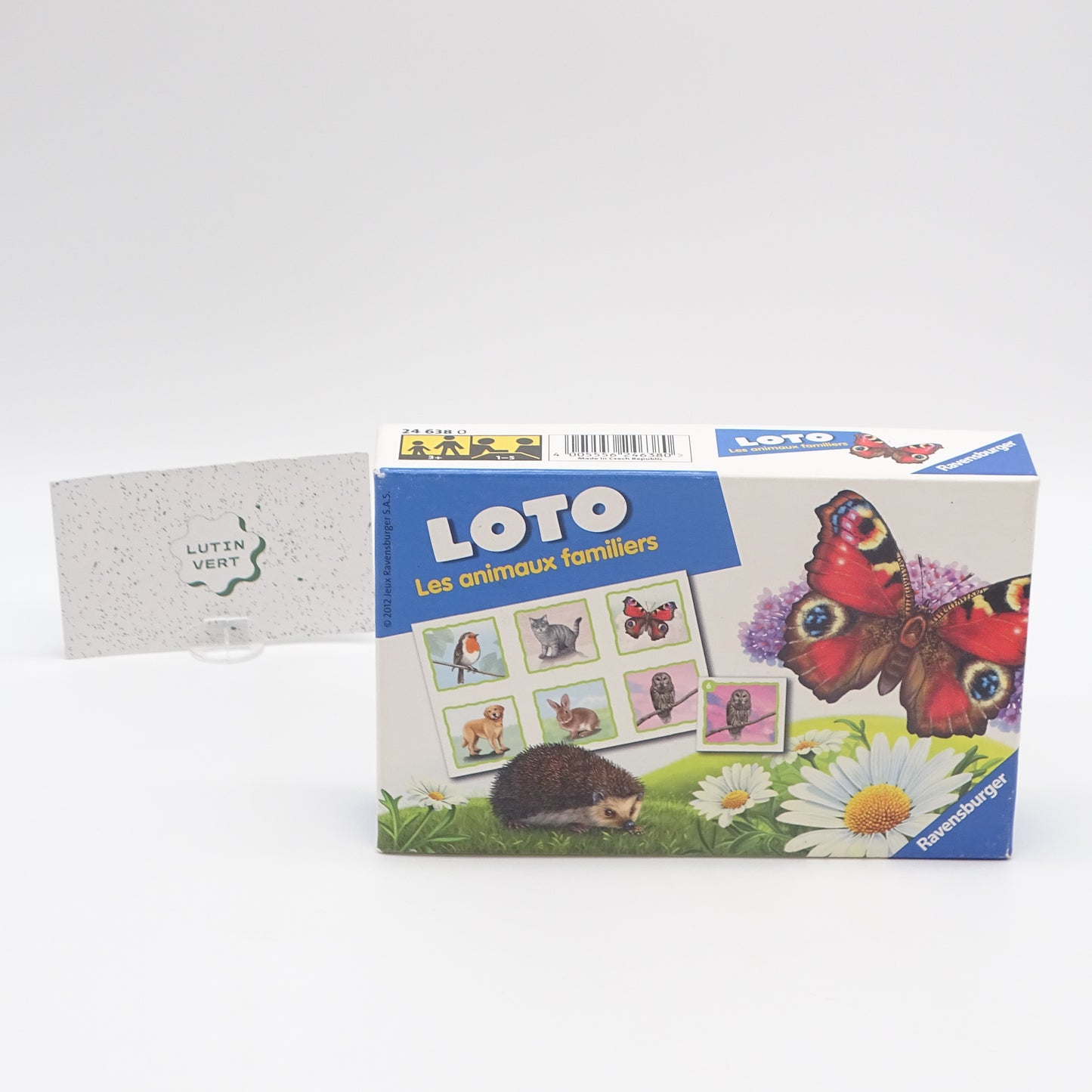 Loto les animaux familiers RAVENSBURGER - Dès 3 ans | Ref 14996