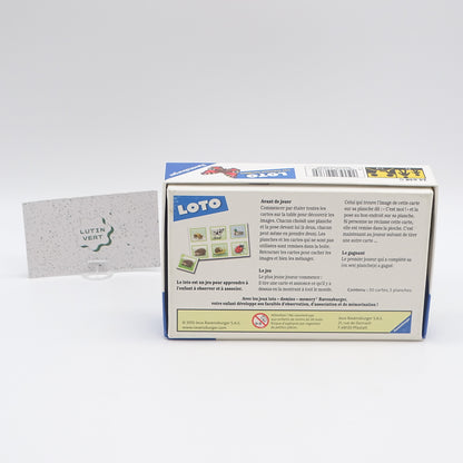 Loto les animaux familiers RAVENSBURGER - Dès 3 ans | Ref 14996