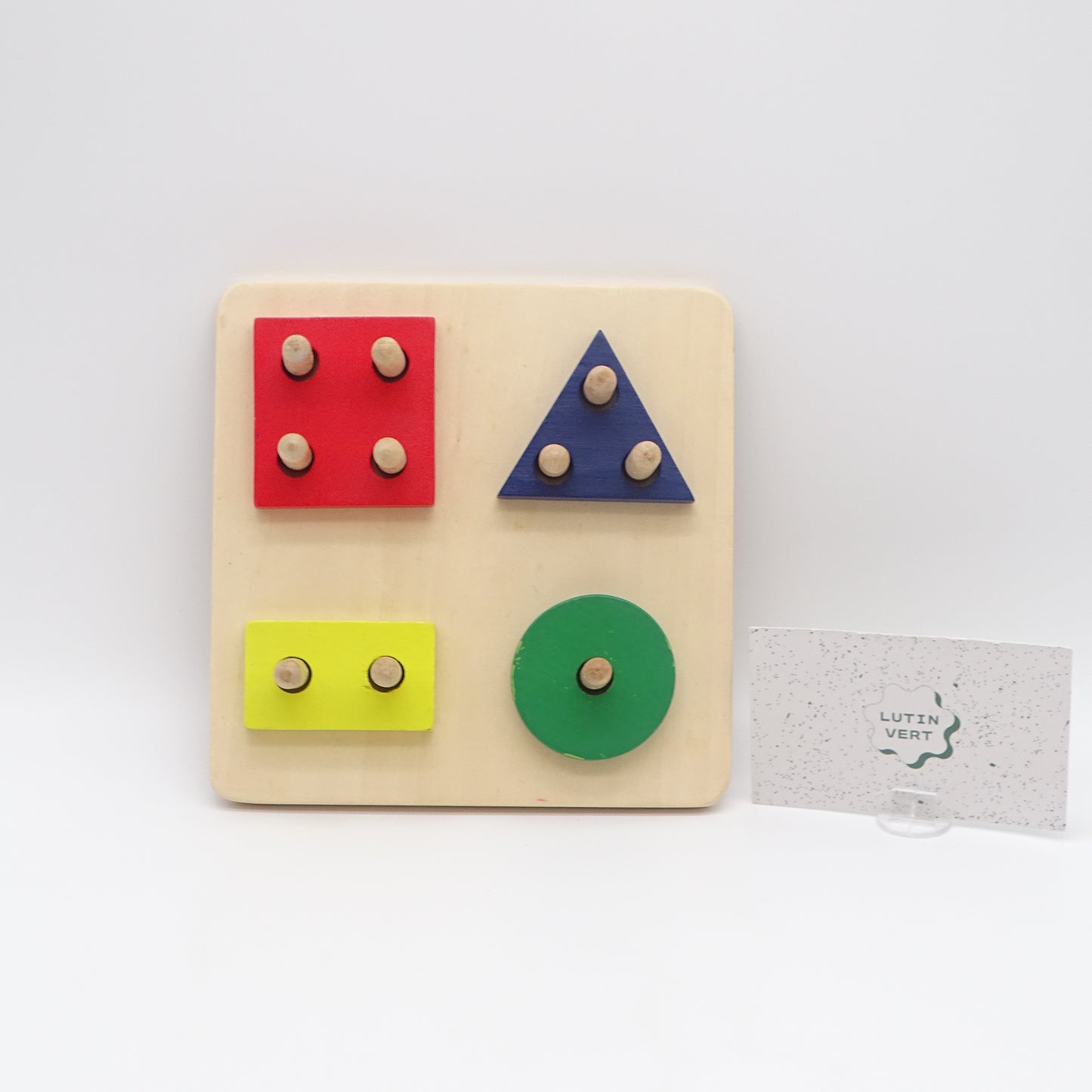 Jeu de Formes en Bois  ROLDAN - Dès 2 ans | Ref 15000