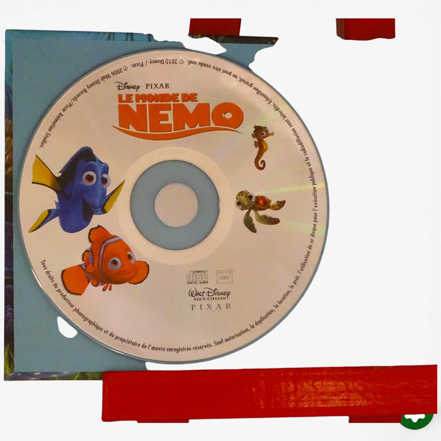 Livre CD le monde de Nemo d'occasion HACHETTE JEUNESSE - Dès 1 an | Ref 11092