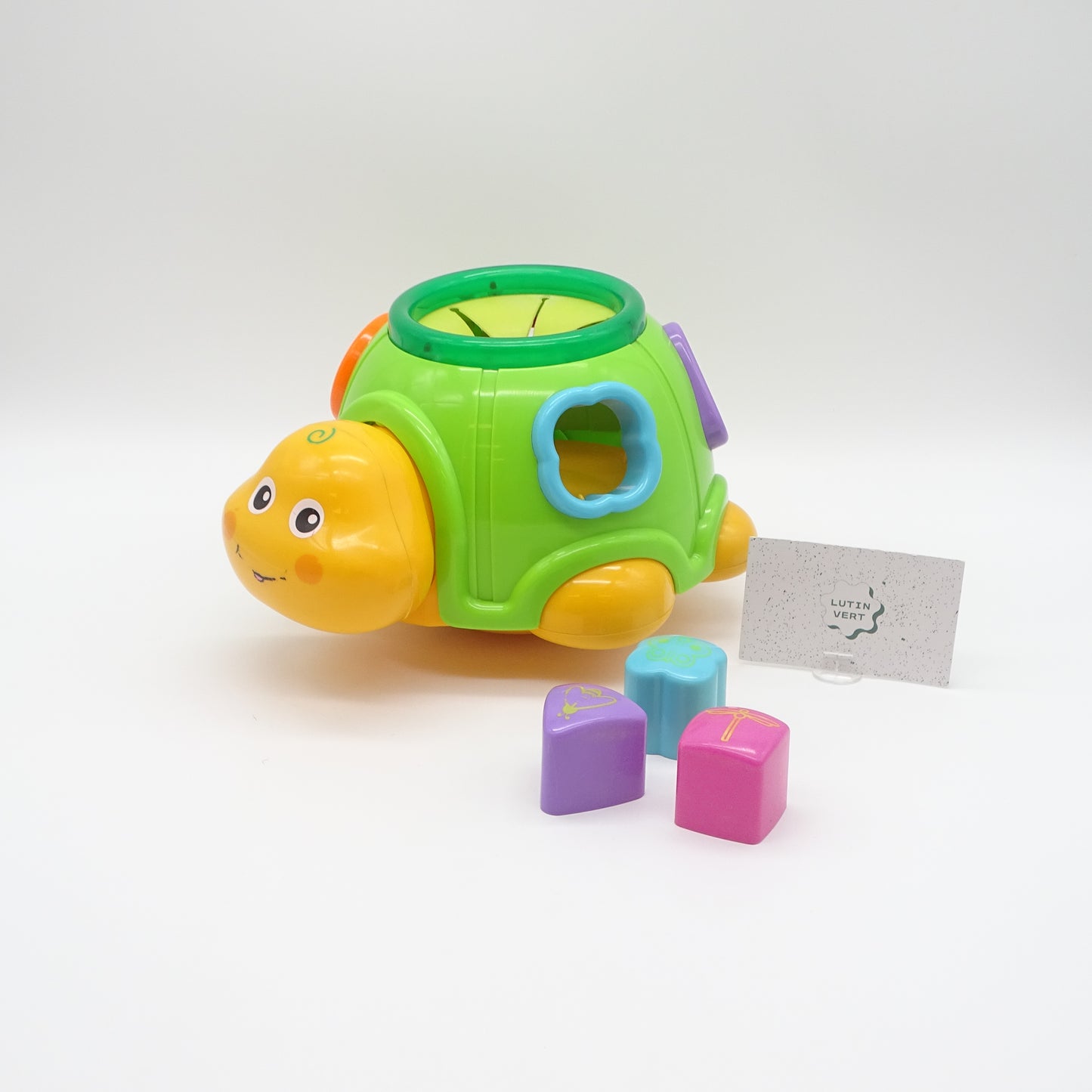 Jeu d’encastrements Tortue OUAPS - Dès 6 mois | Ref 15024