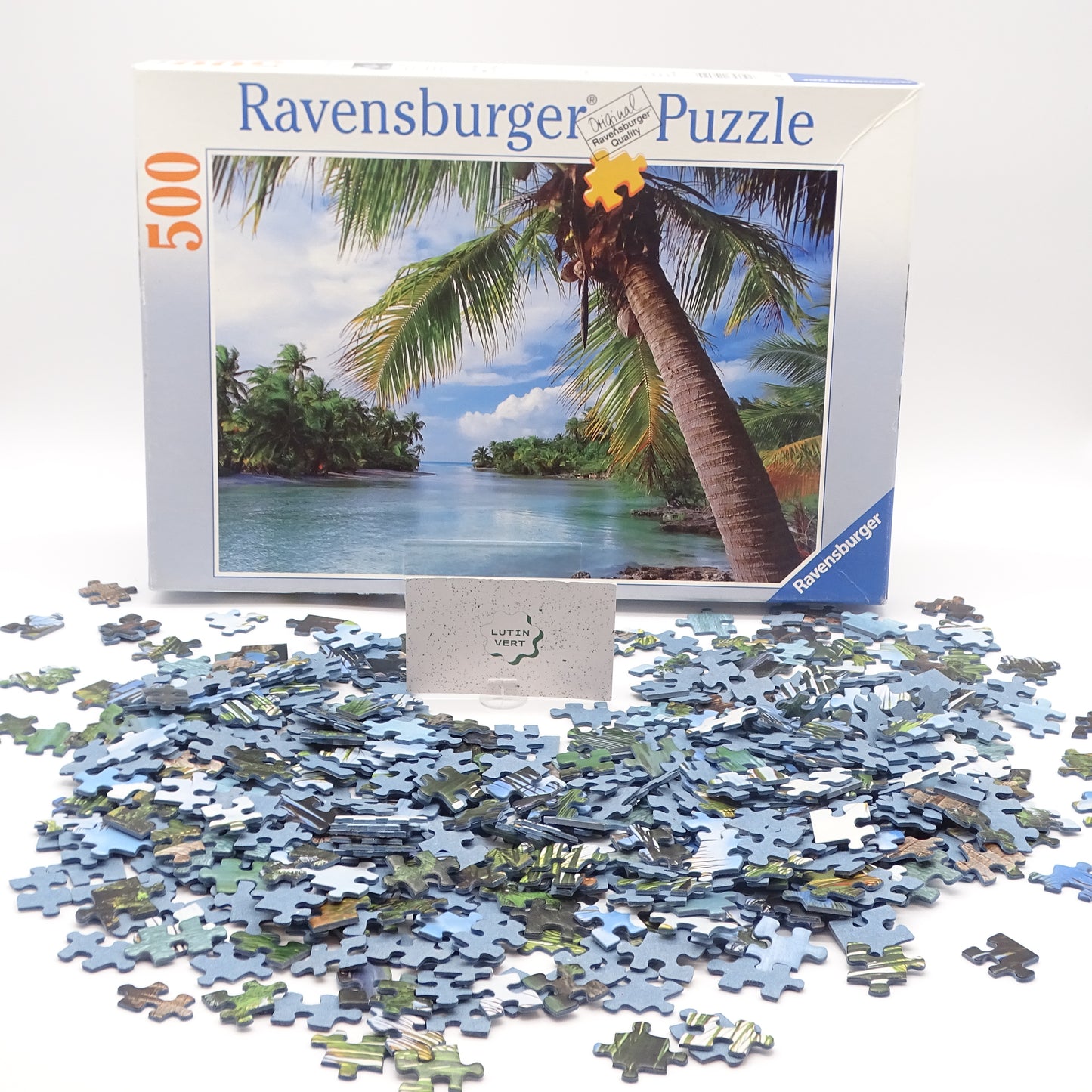 Puzzle île et cocotier  RAVENSBURGER - Dès 10 ans | Ref 15017