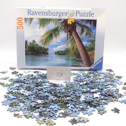 Puzzle île et cocotier  RAVENSBURGER - Dès 10 ans | Ref 15017