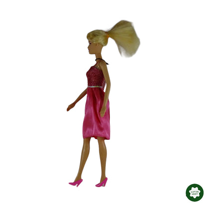 Barbie Robe Rose 1998/2010 30cm d'occasion MATTEL - Dès 4 ans | Lutin Vert Ref 6360