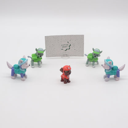 Lot de 5 figurines Pat Patrouille  SML - Dès 4 ans | Ref 15041