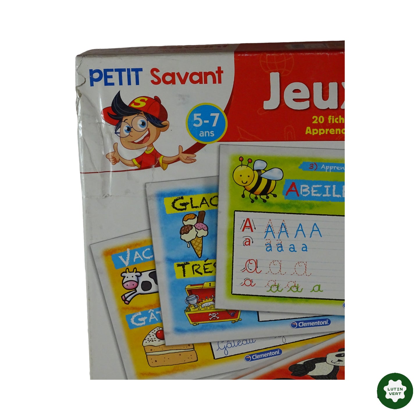 Petit Savant – Jeux d’Ecriture d'occasion CLEMENTONI - Dès 5 ans | Lutin Vert Ref 6369