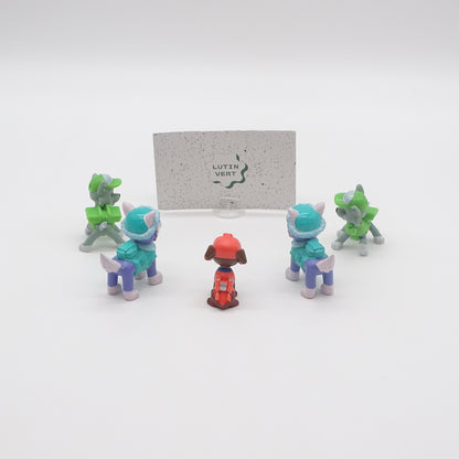 Lot de 5 figurines Pat Patrouille  SML - Dès 4 ans | Ref 15041
