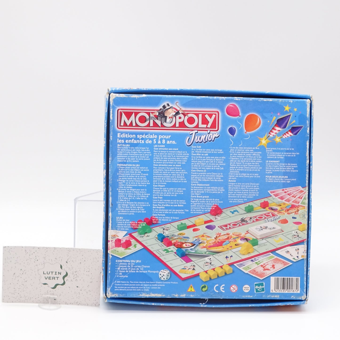 Monopoly Junior Edition Voyage HASBRO - Dès 5 ans | Ref 15051