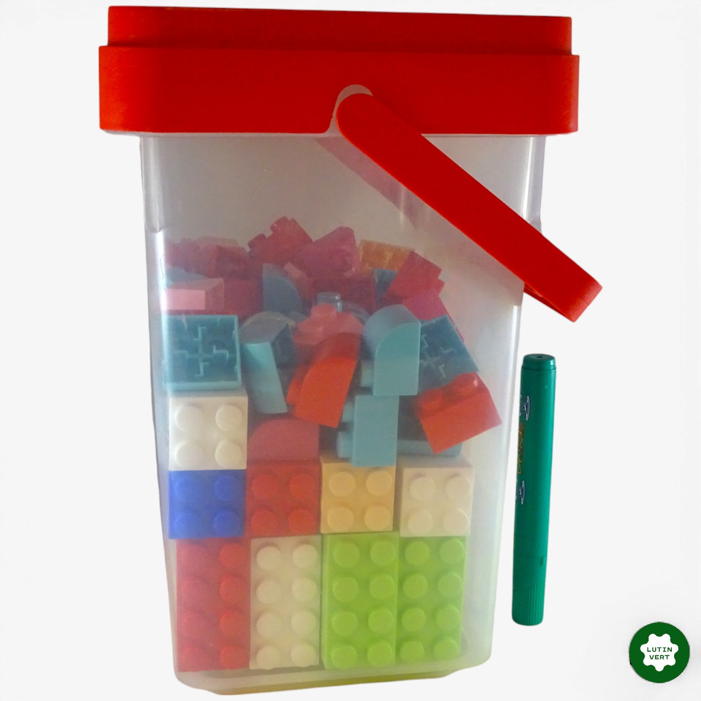 Lot de blocs encastrables 142 Pcs d'occasion  - Dès 3 ans | Ref 11174