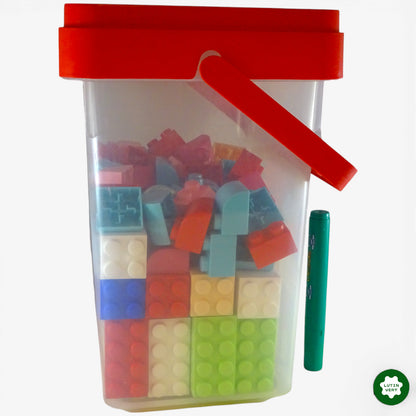 Lot de blocs encastrables 142 Pcs d'occasion  - Dès 3 ans | Ref 11174