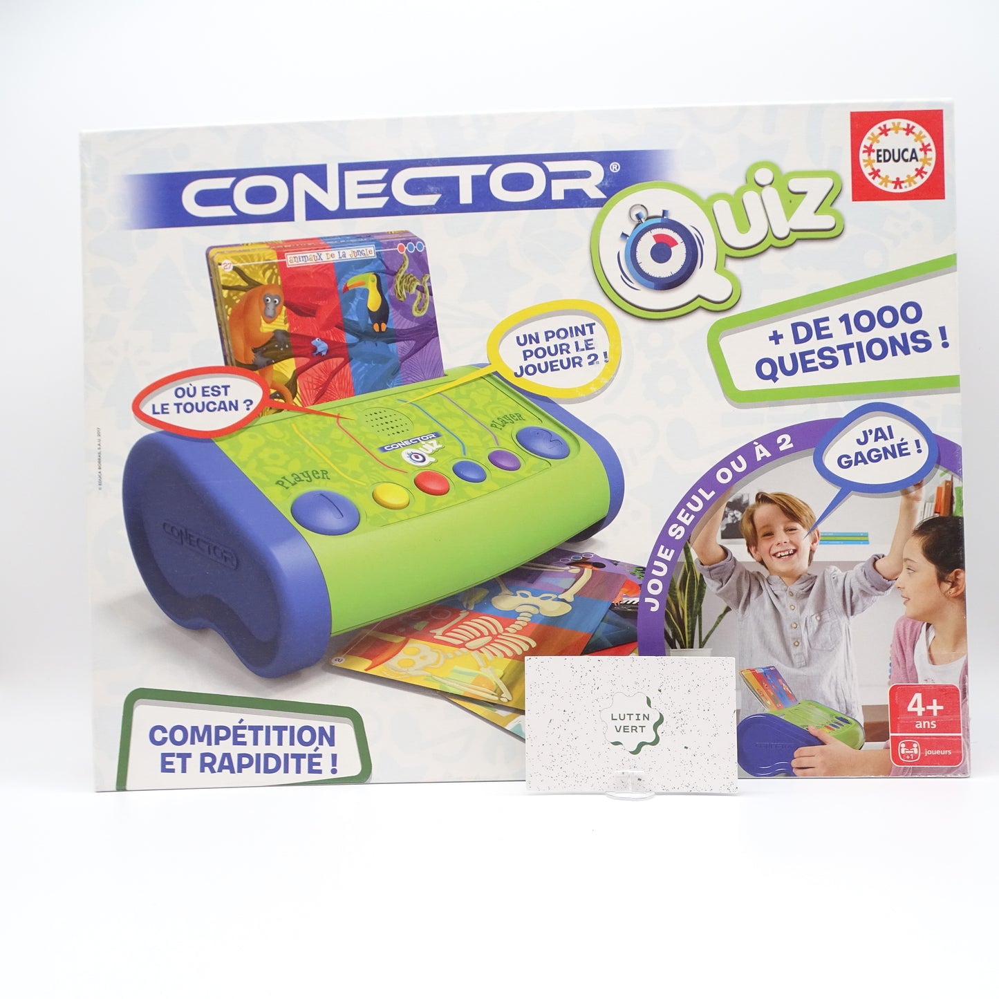 Conector quiz EDUCA - Dès 4 ans | Ref 14947