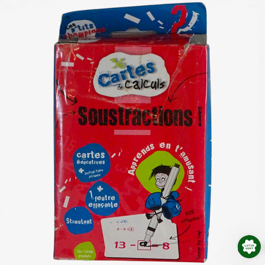 Cartes de calculs d'occasion LES P’TITS CHAMPIONS - Dès 6 ans | Ref 2974