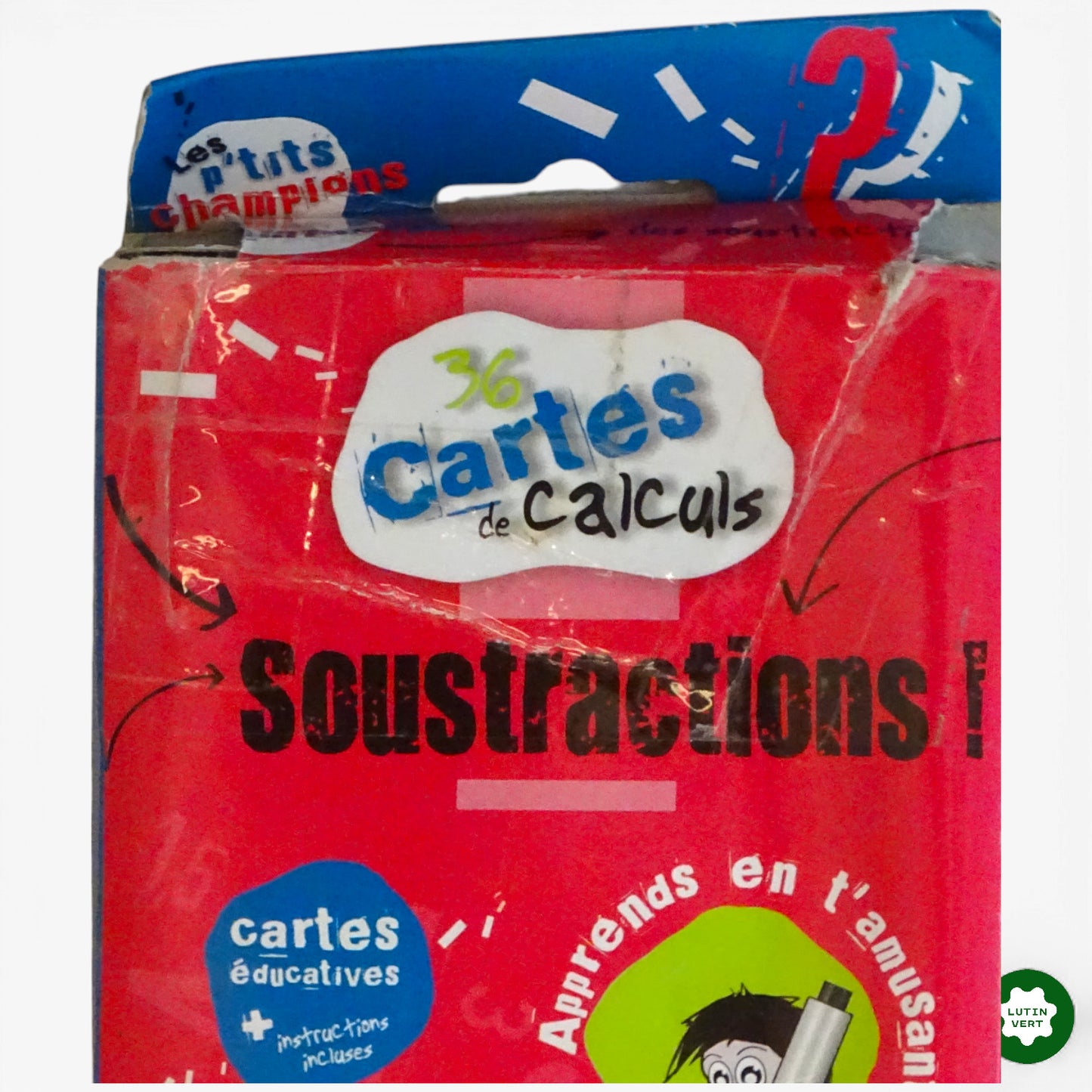 Cartes de calculs d'occasion LES P’TITS CHAMPIONS - Dès 6 ans | Ref 2974