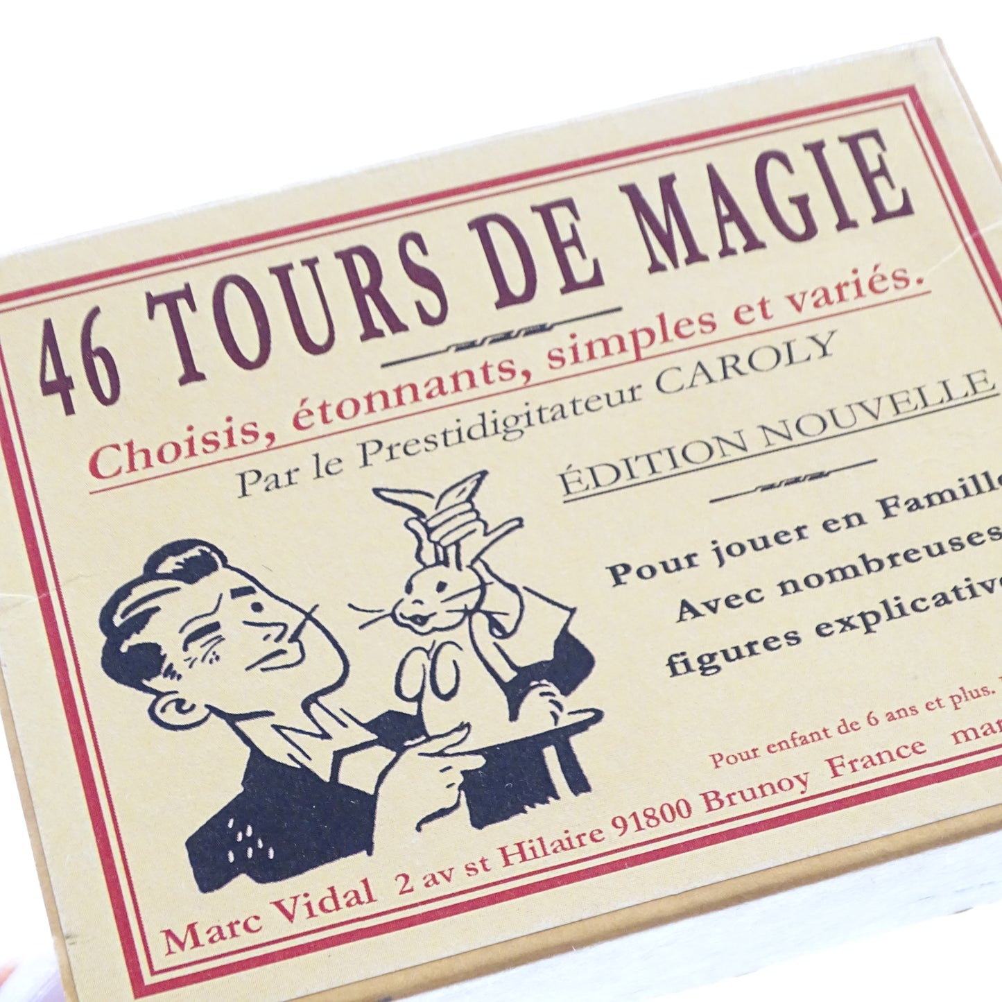 46 Tours de magie (Marc Vidal) VIDAL - Dès 6 ans | Ref 15079